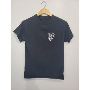 Red Eye Skeleton Skateboard T Shirt Black Graphic Tee Skater Grunge Small